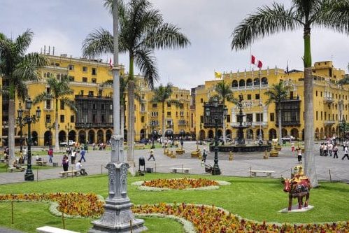 Plaza de armas Lima