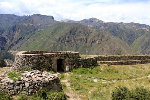 Vestiges archéologique au Pérou