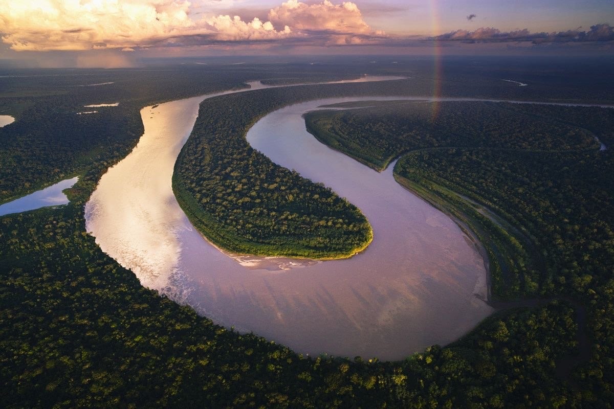 Foret Amazonienne vue du ciel