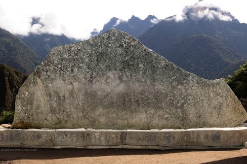 Rocher Machu Picchu