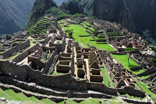 Zone urbaine Machu Picchu