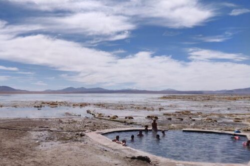 source chaude Bolivie
