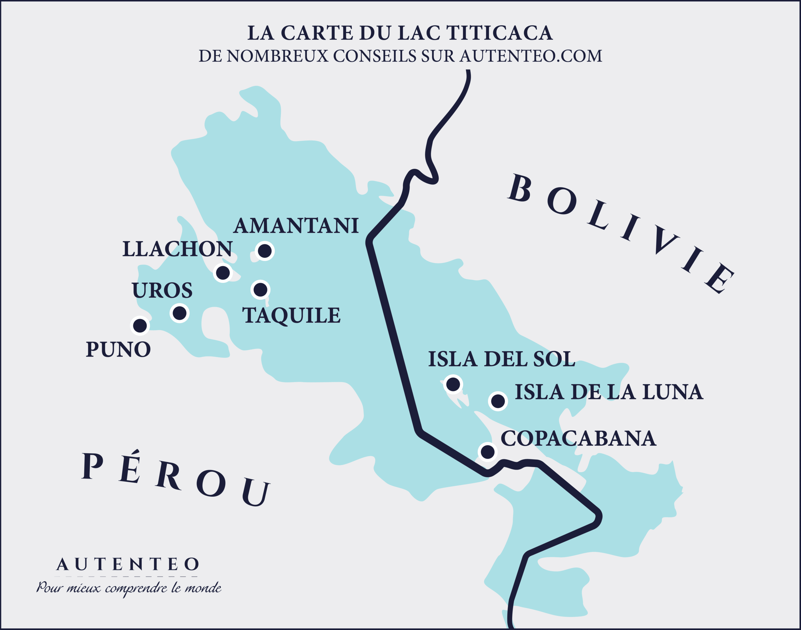 carte du lac titicaca 
